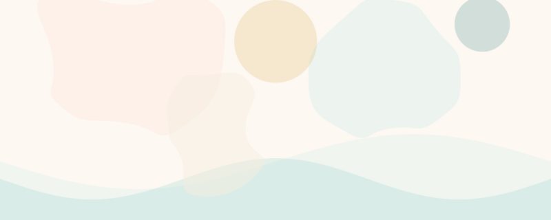 Wellenformen und Blobs in Creme und Teal - Elternarbeit